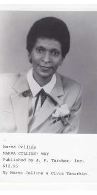 Marva Collins, American educator. , dies at age 78