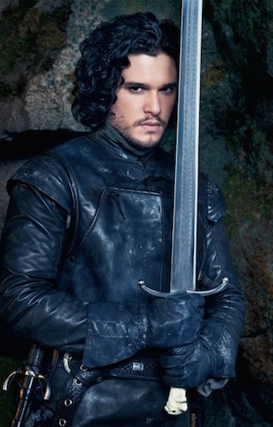 Jon Snow, In Game of Thrones, Jon Snow is the 14-year-old bastard son of Ned Stark, lord of Winterfell and half-brother to Robb, Sansa, Arya, Bran and Rickon. We here all very sad when he died <strong>'for the watch'</strong>. That wasn't very nice., dies at age 22