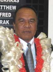 Jurelang Zedkaia, Marshallese paramount chief and politician, dies at age 65