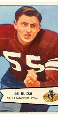 Leo Rucka, American football player (San Francisco 49ers)., dies at age 84