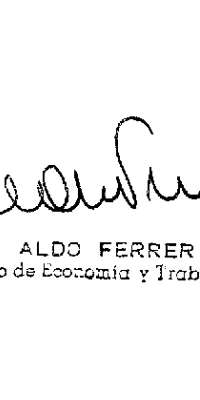 Aldo Ferrer, Argentine economist., dies at age 88