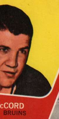 Bob McCord, Canadian ice hockey player., dies at age 82