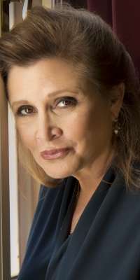 Carrie Fisher, American actress (Star Wars, dies at age 60
