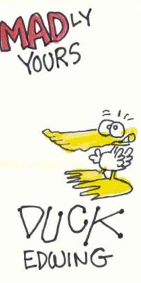 Duck Edwing, American cartoonist, dies at age 82