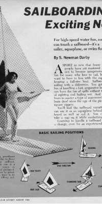 Newman Darby, American inventor (sailboard)., dies at age 88