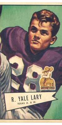 Yale Lary, American football player (Detroit Lions), dies at age 86