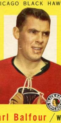 Earl Balfour, Canadian ice hockey player (Chicago Blackhawks, dies at age 85