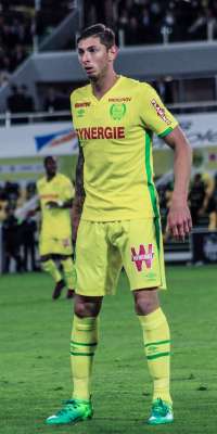 Emiliano Sala, Argentine footballer (FC Nantes, dies at age 28