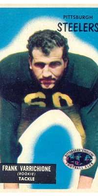 Frank Varrichione, American football player (Pittsburgh Steelers, dies at age 85