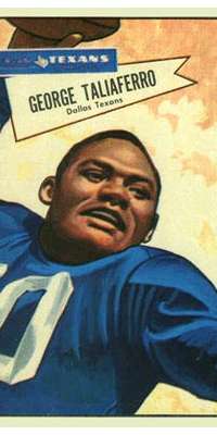 George Taliaferro, American football player (New York Yanks, dies at age 91