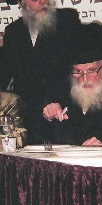 Menachem Mendel Taub, Israeli Hasidic rebbe and concentration camp survivor., dies at age 96