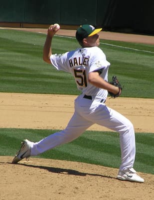 Brad Halsey, American baseball player, died on October 31, 2014