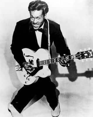 Chuck Berry, American rock and roll musician, died on March 18, 2017
