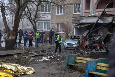 Notable Ukrainian politicians killed in the 2023 Brovary helicopter crash:Yuriy Lubkovych, public figure, died on January 18, 2023