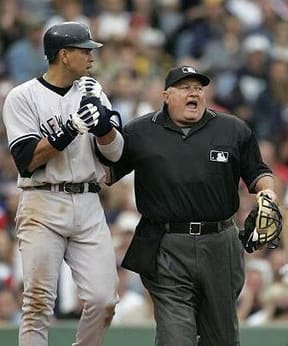 Froemming with Alex Rodriguez