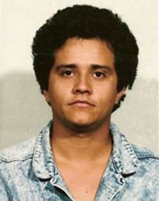 Mugshot photo of Oseguera in 1989