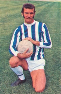 Ellam with Huddersfield Town, c. 1972
