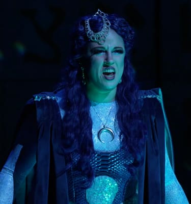 Krause performing in Mozart's The Magic Flute at the Atlanta Opera in 2024