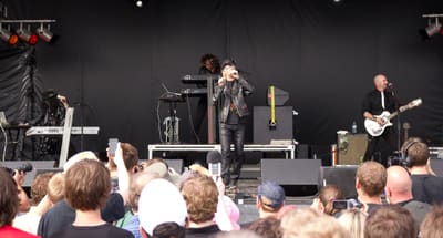 Men Without Hats performing in 2011