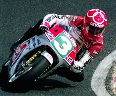 Cornu at the 1990 Japanese Grand Prix.