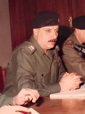 Habbush as a Major General in 1989