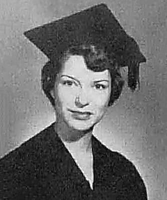 University yearbook portrait, 1953