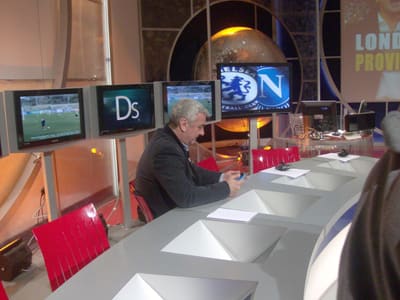 Beccalossi in a TV transmission in 2012