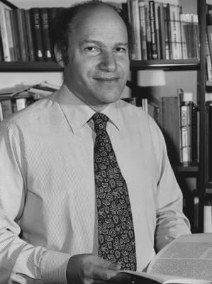 Blac-and-white portrait photograph