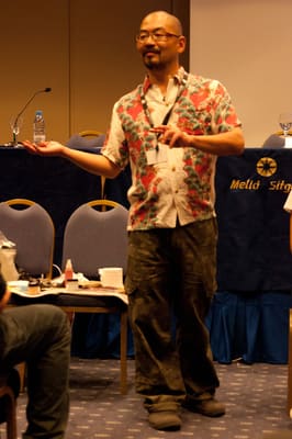 Nishimura at the 2010 Sitges Film Festival.