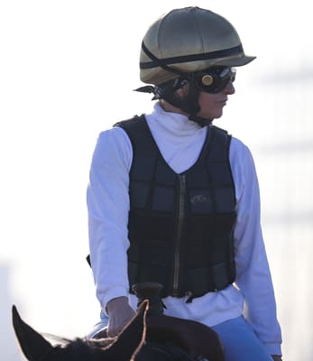 Villeneuve training Thoroughbreds in 2018