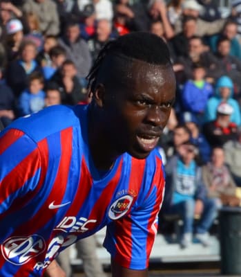 Musavu-King in action for Caen in 2014