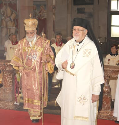 Joseph Jules Zerey, Egyptian-born Melkite Catholic hierarch, died on July 8, 2026