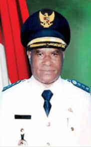 Menase Robert Kambu, mayor of Jayapura, died on July 24, 2026