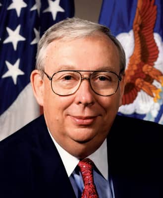 James G. Roche, secretary of the Air Force, died on August 4, 2026