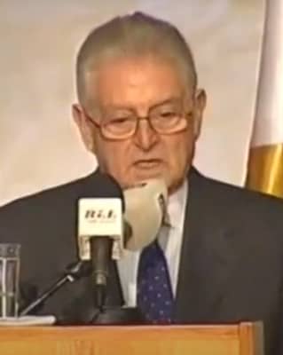 Dory Chamoun, Lebanese politician, died on September 14, 2026