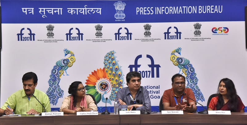 Dutta at the IFFI in 2017