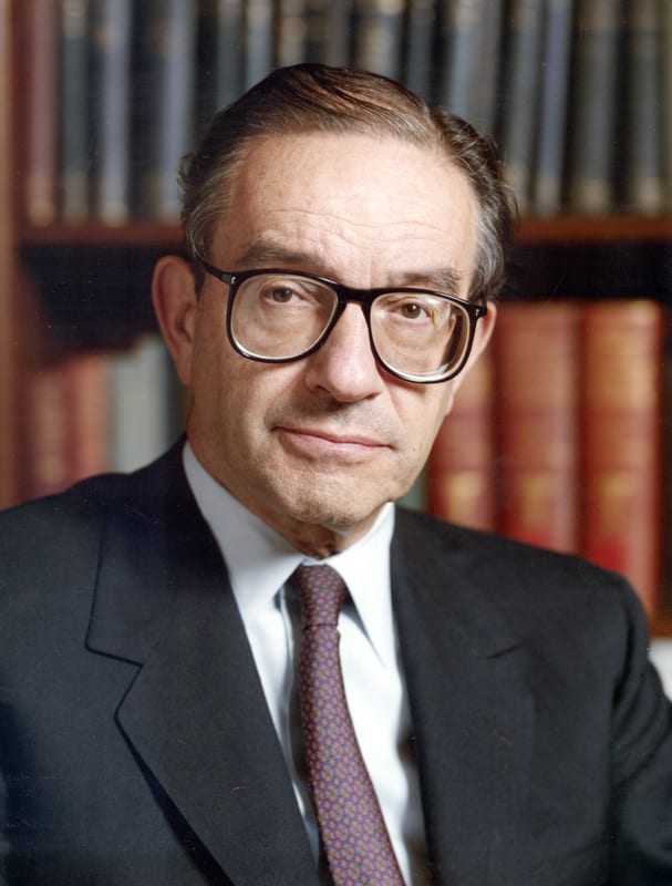 Alan Greenspan, American economist, died on June 22, 2026
