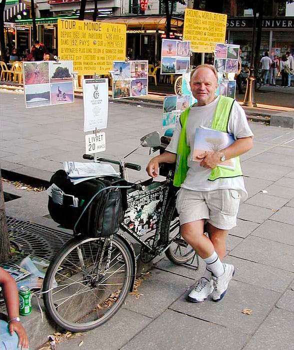 Heinz Stücke, Cycling for most of his life through every country in the world, died on July 22, 2026