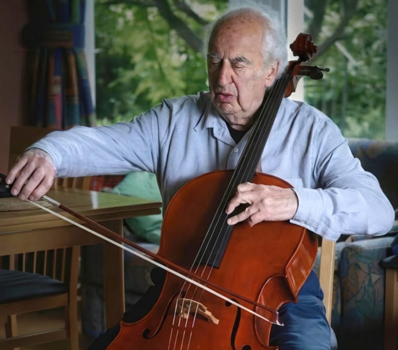Bruno Schrecker, Cellist, died on August 23, 2026