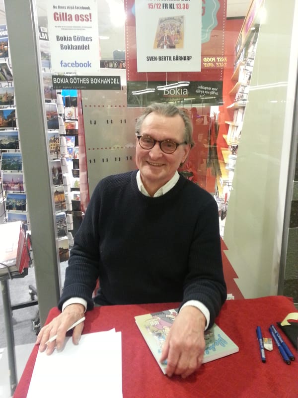 Sven-Bertil Bärnarp, Cartoonist, died on September 15, 2026