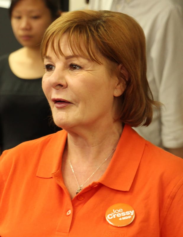 Irene Mathyssen, high school teacher, died on October 13, 2026